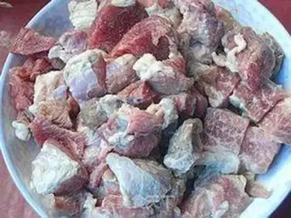 Make Curry beef rice step 0