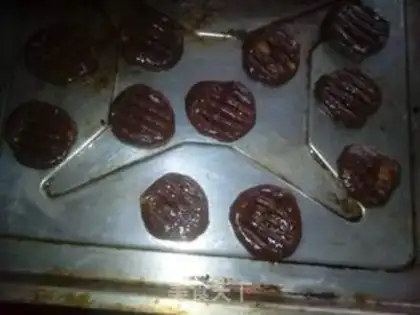 Make Chocolate cookies step 1