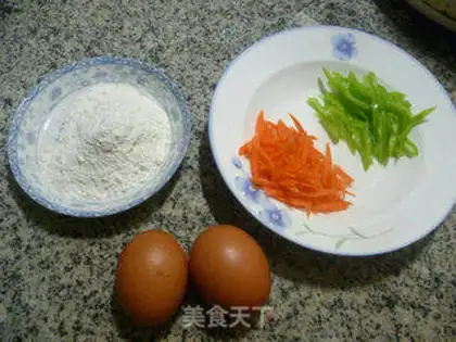 Make Pepper carrot eggcake step 0