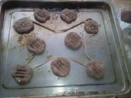 Make Chocolate cookies step 3