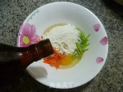 Make Pepper carrot eggcake step 2