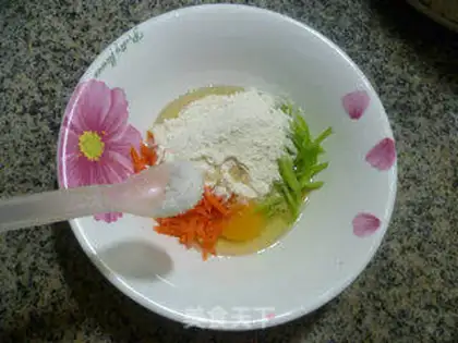 Make Pepper carrot eggcake step 3