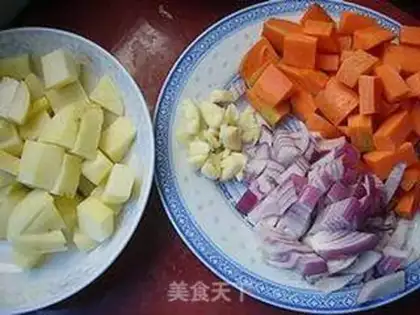 Make Curry beef rice step 5