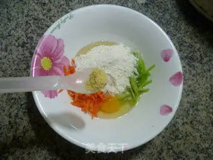 Make Pepper carrot eggcake step 4