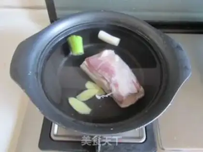 Make The fragrance returns the pot step 1