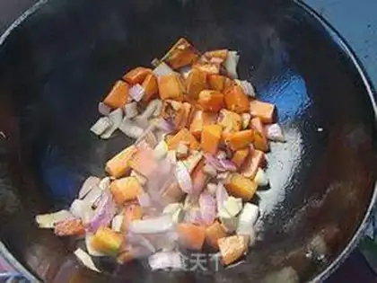 Make Curry beef rice step 7