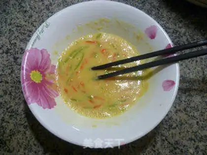 Make Pepper carrot eggcake step 6