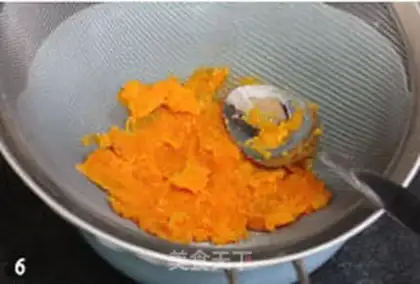 Make ♪ Red potato flower bread ♪ step 5