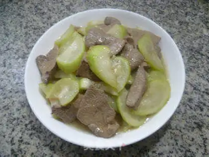 Make Pork gravy starts to bloom at night step 18