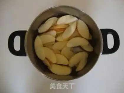 Make Rose apple rolls step 2