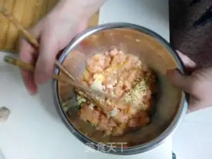 Make Chickenball, cabbage soup step 7