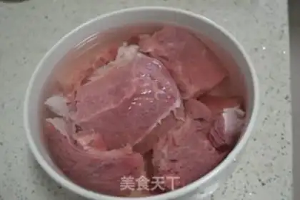Make Beef bubbles step 1