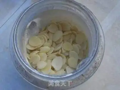 Make Almond sesame soup step 4