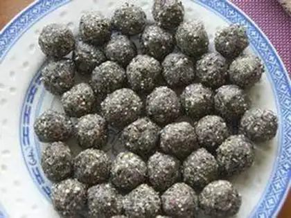 Make Almond sesame soup step 6