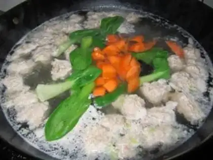 Make Mushball soup step 6