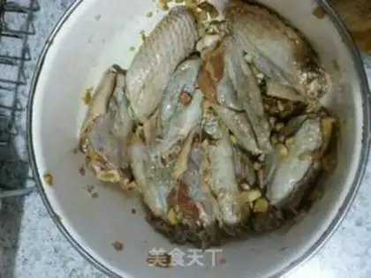 Make Garlic chicken wings step 1