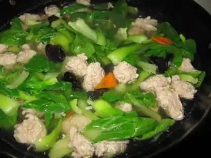 Make Mushball soup step 7