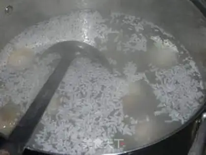 Make Almond sesame soup step 9