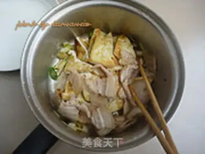 Make Five flowers and tofu step 9