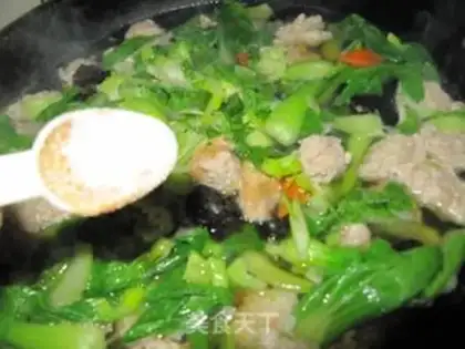 Make Mushball soup step 9