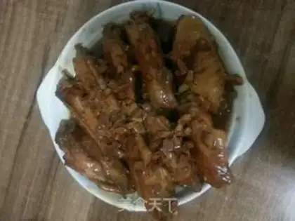 Make Garlic chicken wings step 5