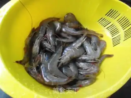 Make Spicy shrimp step 0