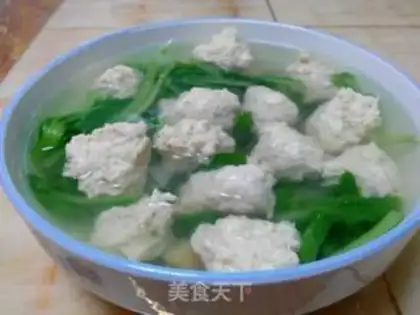 Make Chickenball, cabbage soup step 18
