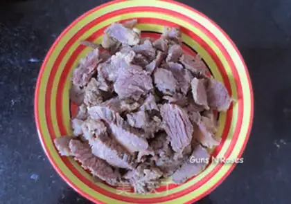 Make Beef noodle step 1