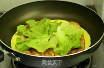 Make Bacon omelet step 5