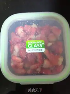 Make Homemade strawberry jam step 2