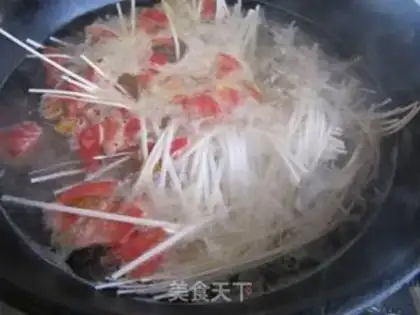 Make Mushroom vegetable noodles step 9