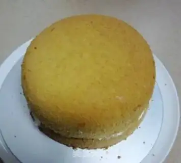 Make Teddy Bearcake step 5