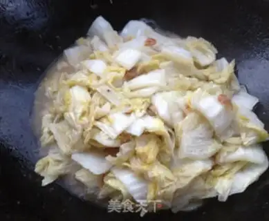 Make Shrimp cabbage step 4