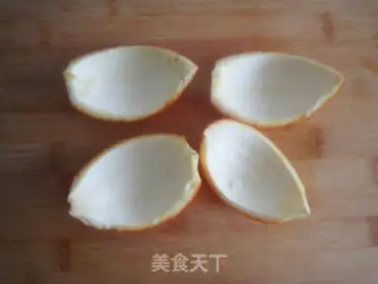 Make Sugar cream oranges step 2