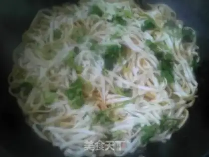 Make Cheese and bouquet noodles step 10