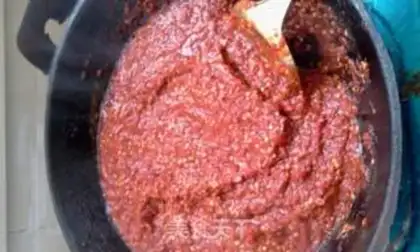 Make Homemade chili sauce step 5