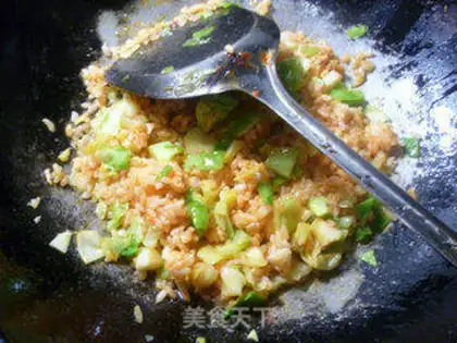 Make Chili sauce and cabbage step 3