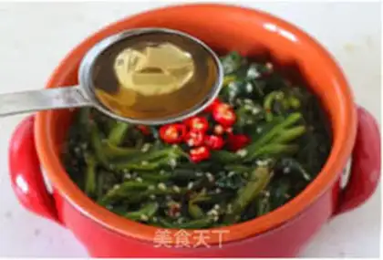 Make Sesame spinach step 5