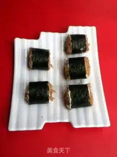 Make Seaweed pine rolls step 15