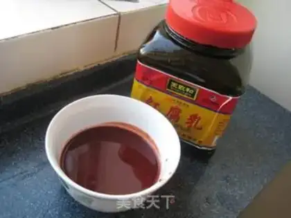Make Red pig hoof step 5