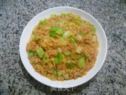 Make Chili sauce and cabbage step 7