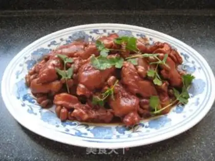 Make Red pig hoof step 11
