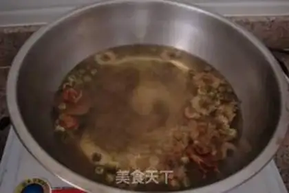 Make Rohan chrysanthemum tea step 4