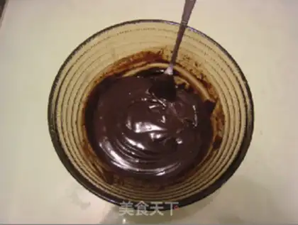 Make Chocolate lava cake step 1