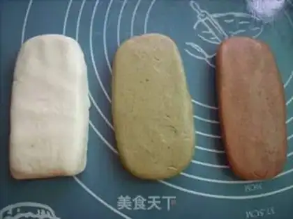Make Three-colour rice cakes step 2