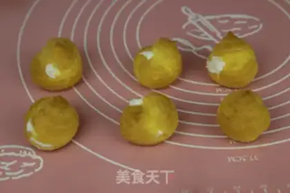 Make Swan puff step 12