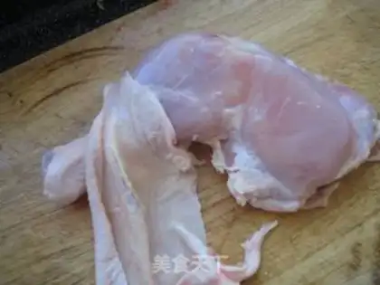 Make Scrambled chicken step 0