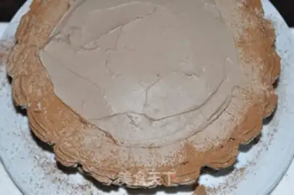 Make Rose basket cake step 36