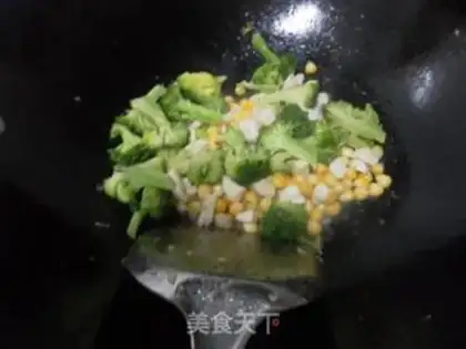 Make Sweet broccoli step 2