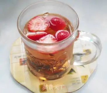 Make Strawberry Mountain tea step 4